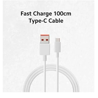 Xiaomi Mi 120W punjač Combo Type-A + kabl Type C bela