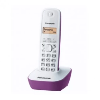 Panasonic KX-TG1611FXF bela-ljubičasta