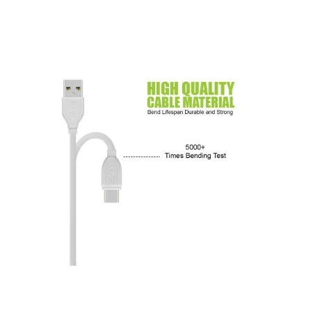 BAVIN kabl type-A na lightning 2,0m bela - CB071