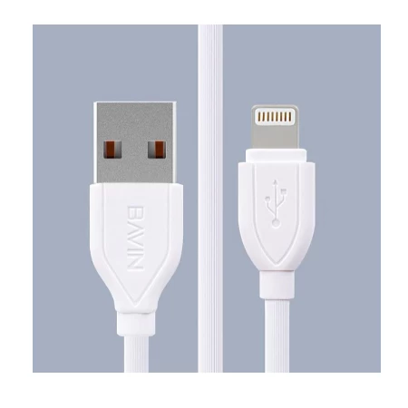 BAVIN kabl type-A na lightning 2,0m bela - CB071