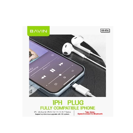 Bavin slušalice Lightning bela - HX856