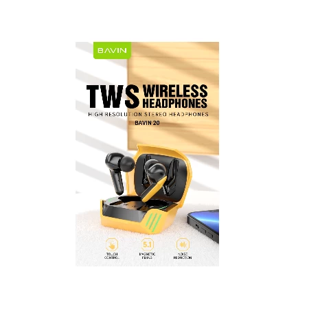 Bavin slušalice Gaming In Air gold - BA-20