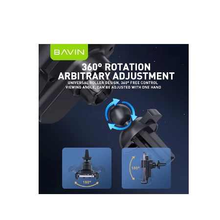 Bavin auto držač/wirelees punjač 15W - PC1035