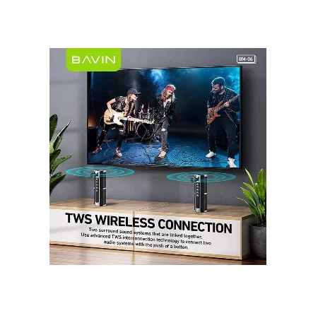 Bavin bluetooth zvučnik 8W crvena - BM-06