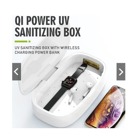 Bavin Sterilizator/ Power Bank 12000mAh/Wireless punjač 10w bela - PC080