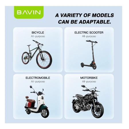 Bavin držač za bicikl/motor/skuter crna - PC1027