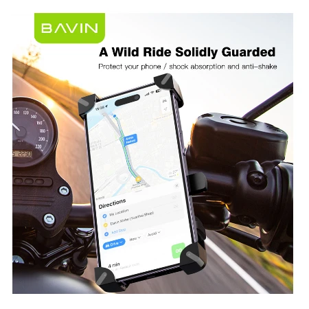 Bavin držač za bicikl/motor/skuter crna - PC1027