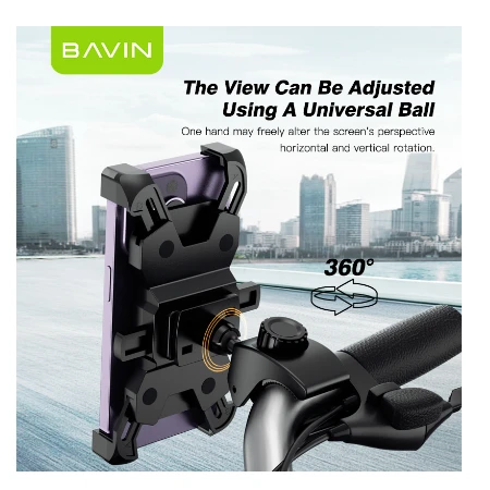 Bavin držač za bicikl/motor/skuter crna - PC1027