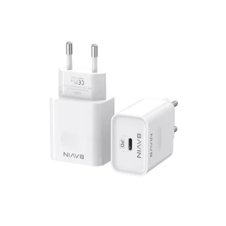 Bavin punjač PD 25W USB-C bela - PC837Y25W