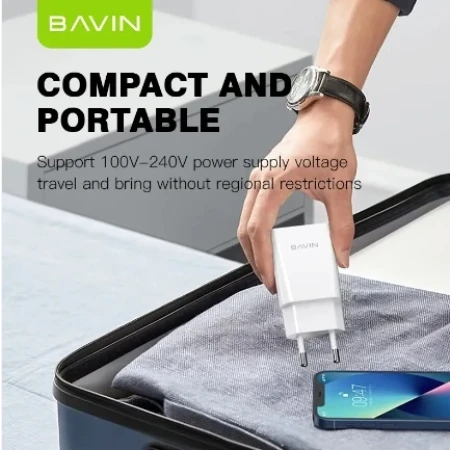 Bavin punjač 2.4A USB-A + kabl Lightning - PC895Y