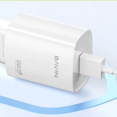 Bavin punjač 22.5w Usb A + kabl Micro bela - PC995Y