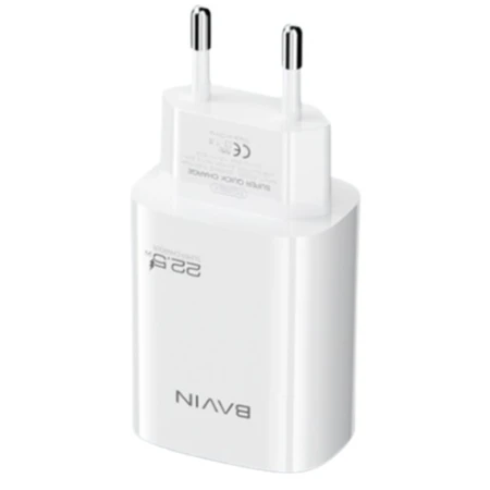 Bavin punjač 22.5w Usb A + kabl Type C bela - PC995Y