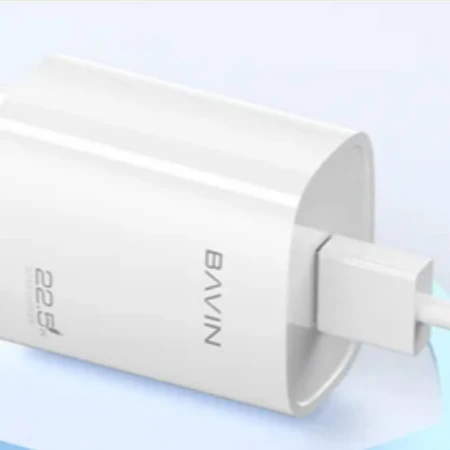 Bavin punjač 22.5w Usb A + kabl Type C bela - PC995Y