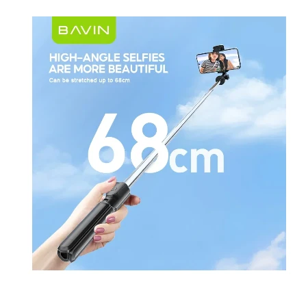 Bavin wireless selfi tripod štap crna - AP-09