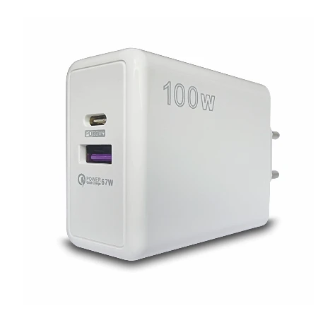 Bavitel punjač 100W Usb A+ Type C bela  KeKe – F003