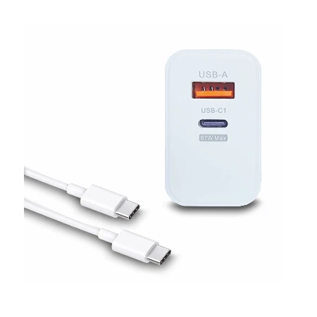 Bavitel punjač 120W Usb A+ Type C  + kabl Type C/Type Cbela   KeKe-PD003