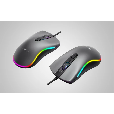 Havit USB miš MS72 siva