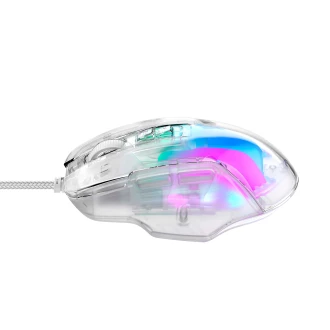 Havit USB miš MS1011SE transparent bela