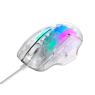 Havit USB miš MS1011SE transparent bela