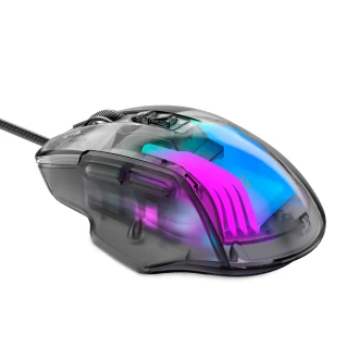 Havit USB miš MS1011SE transparent crna