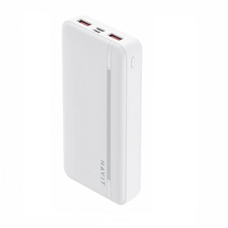 Havit power bank PB92 20000mAh PD 20W bela