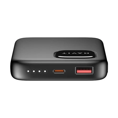 Havit power bank PB31 brzo punjenje 10000mAh PD 20W crna