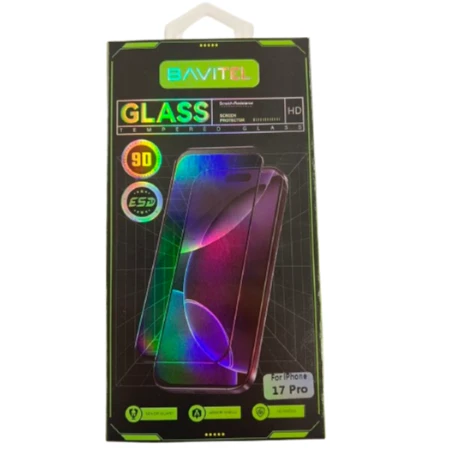 iPhone 17 Pro 9D Bavitel zaštitno staklo