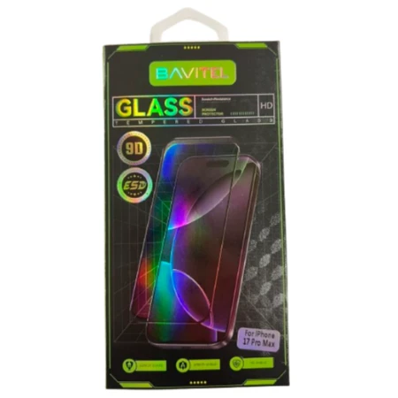 iPhone 17 Pro Max 9D Bavitel zaštitno staklo