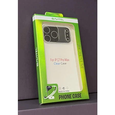 iPhone 17 Pro Max Bavitel zaštitna maska transparent