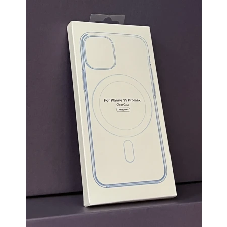iPhone 15 Pro Max MagSafe Bavitel transparent zaštitna maska