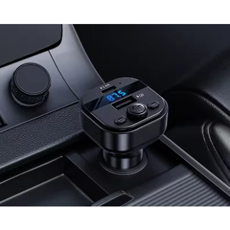 Bavin FM Transmiter& Auto punjač 3.4A  Type C PC2033 crna