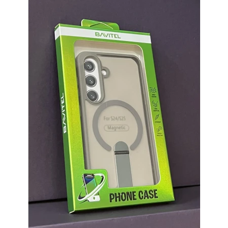 Samsung S24/S25 Bavitel MagSafe sa naslonom siva