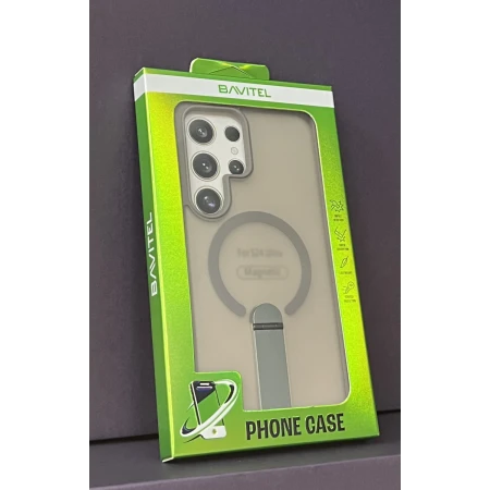 Samsung S24 Ultra Bavitel MagSafe sa naslonom siva