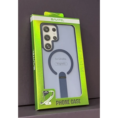 Samsung S24 Ultra Bavitel MagSafe sa naslonom plava