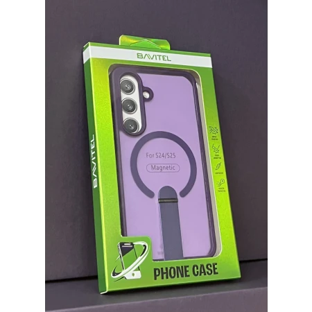 Samsung S24/S25 Bavitel MagSafe sa naslonom ljubičasta