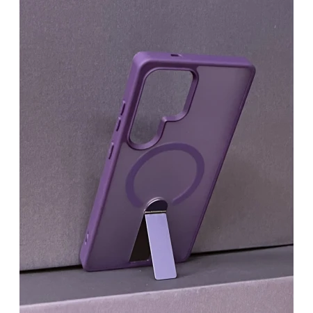 Samsung S25 Ultra Bavitel MagSafe sa naslonom ljubičasta