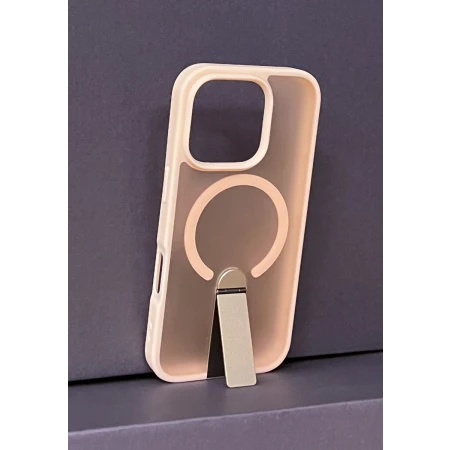 iPhone 16 Pro Bavitel MagSafe sa naslonom pink