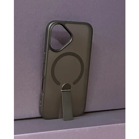 iPhone 16 Bavitel MagSafe sa naslonom crna