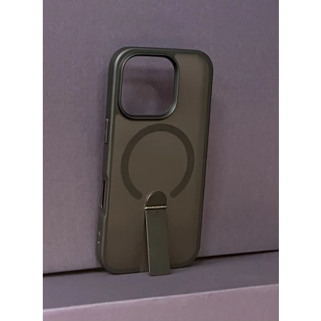 iPhone 16 Pro Bavitel MagSafe sa naslonom crna