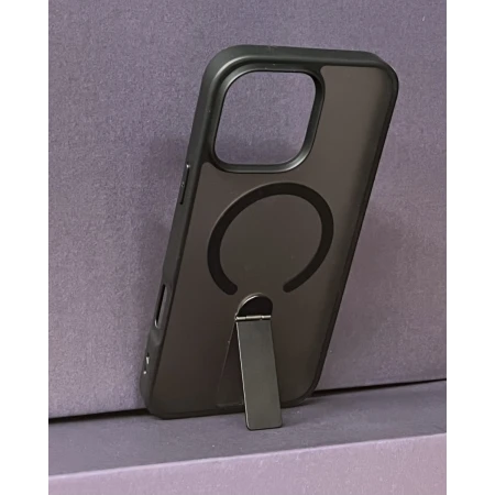 iPhone 16 Pro Max Bavitel MagSafe sa naslonom crna