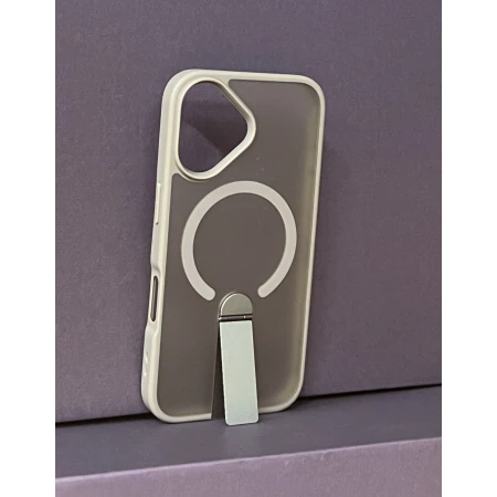 iPhone 16 Bavitel MagSafe sa naslonom siva