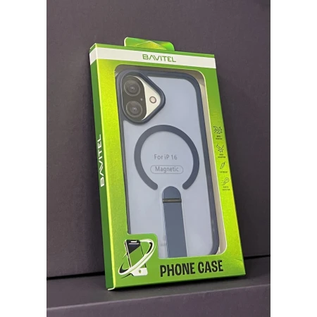 iPhone 16 Bavitel MagSafe sa naslonom plava