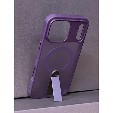 iPhone 17 Pro Max Bavitel MagSafe sa naslonom ljubičasta