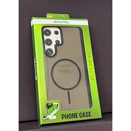 Samsung S24 Ultra  Bavitel MagSafe crna