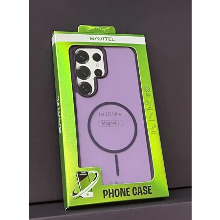 Samsung S25 Ultra Bavitel MagSafe ljubičasta