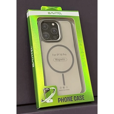 iPhone 16 Pro Bavitel MagSafe siva