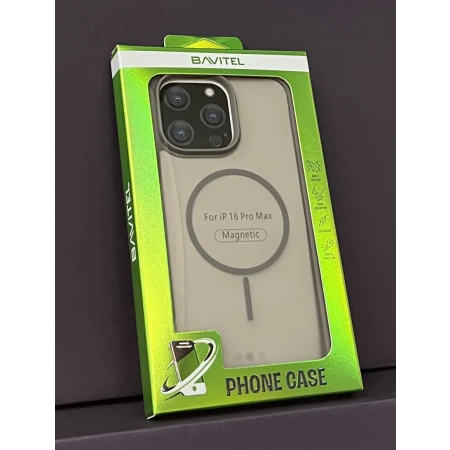 iPhone 16 Pro Max Bavitel MagSafe siva