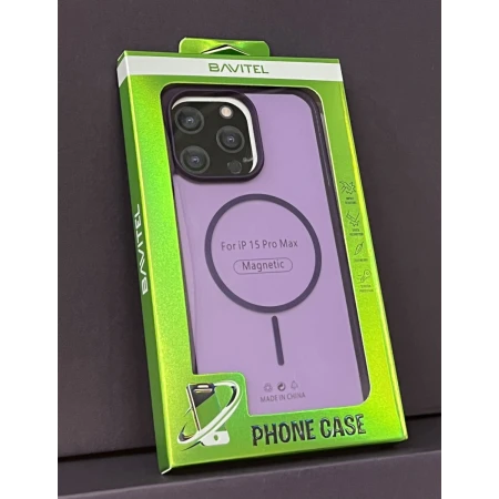 iPhone 15 Pro Max Bavitel MagSafe ljubičasta