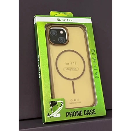 iPhone 15 Bavitel MagSafe braon