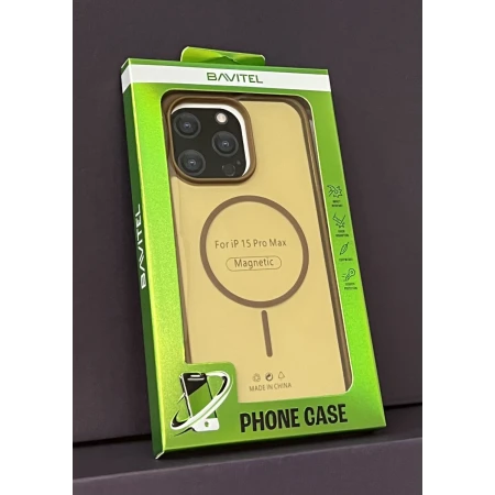 iPhone 15 Pro Max Bavitel MagSafe braon